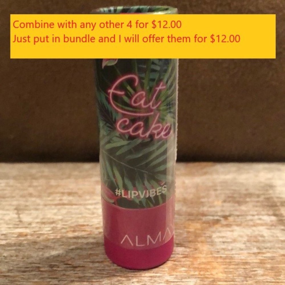 Almay Lip Vibes Matte Lipstick, Eat Cake